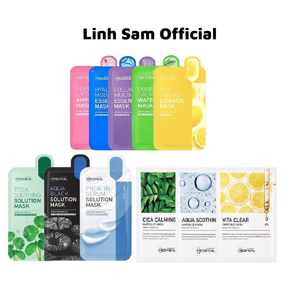 Combo 10 Mặt Nạ Chăm Sóc Và Dưỡng Da Mediheal