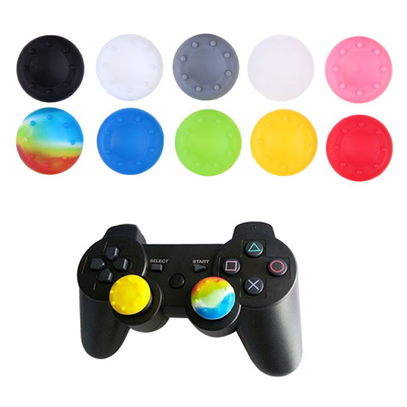 Set 20 Nút Bọc Tay Cầm Chơi Game Ps3 Ps4 Xbox One 360 Dualshock 3 4