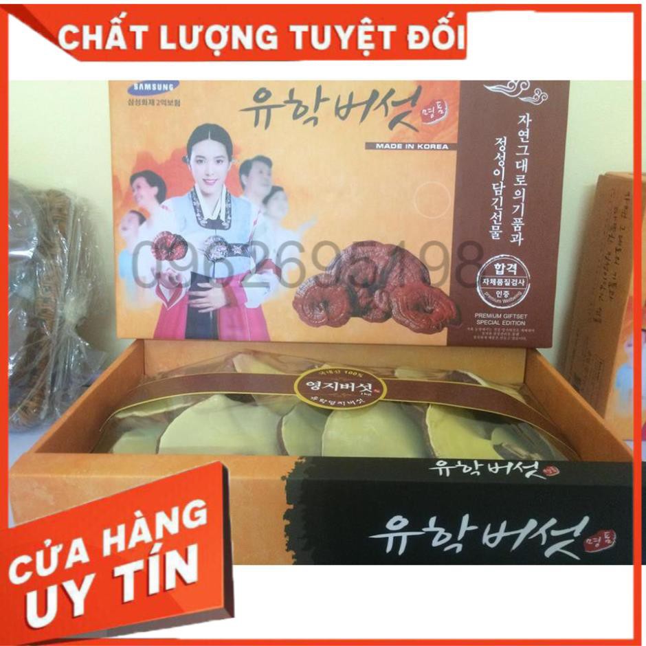 GIÁ SỐC: HỘP NẤM LINH CHI ĐỎ HÀN QUỐC HỘP CÔ GÁI 1KG