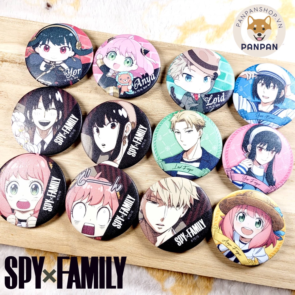 Huy hiệu Spy x Family