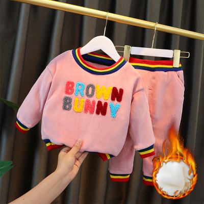 bộ nỉ bông dày ấm cho bé