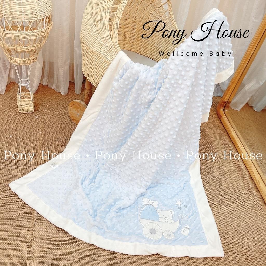 Chăn Lông Bebe Comfort Siêu Mềm Ấm Chất Lông Nhung Cao Cấp Kích Thước 75*100cm