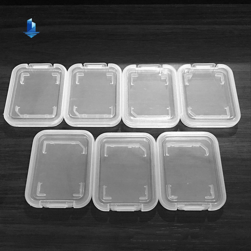 Hw Set 10 Hộp Nhựa Trong Suốt Đựng Thẻ Nhớ Sd Sdhc | BigBuy360 - bigbuy360.vn