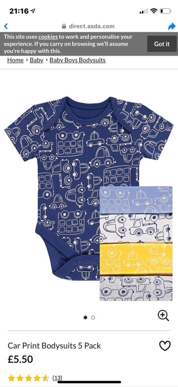 Combo Bodysuit cho bé