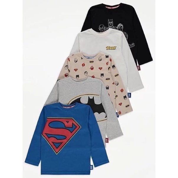 Sét 5 áo bé trai spidermen George Uk | Hàng hiệu vợt Sale