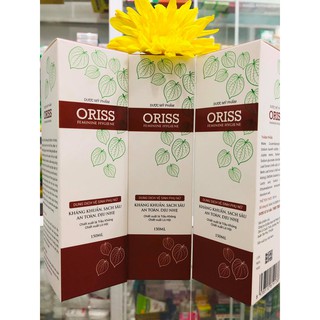 Dung dịch vệ sinh Oriss - chiết xuất Lá trầu không, kháng khuẩn, vệ sinh an toàn [chính hãng]