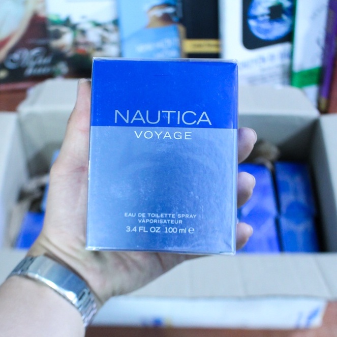 [MRS.SCENT] Nước hoa Nautica Voyage fullseal 100ml - nước hoa nam chính hãng, mùi tươi mát, dễ chịu | Thế Giới Skin Care