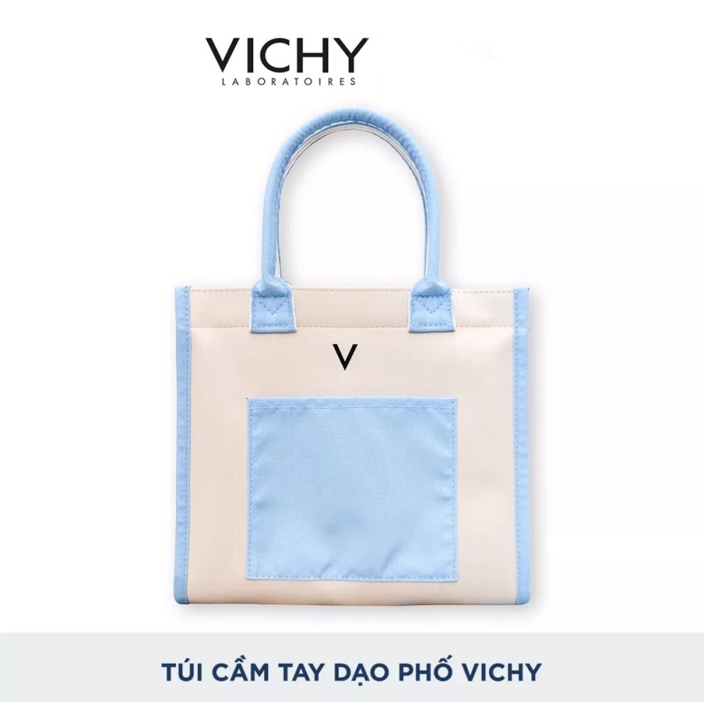 [New] Vichy Túi Cầm Tay Dạo Phố Vichy