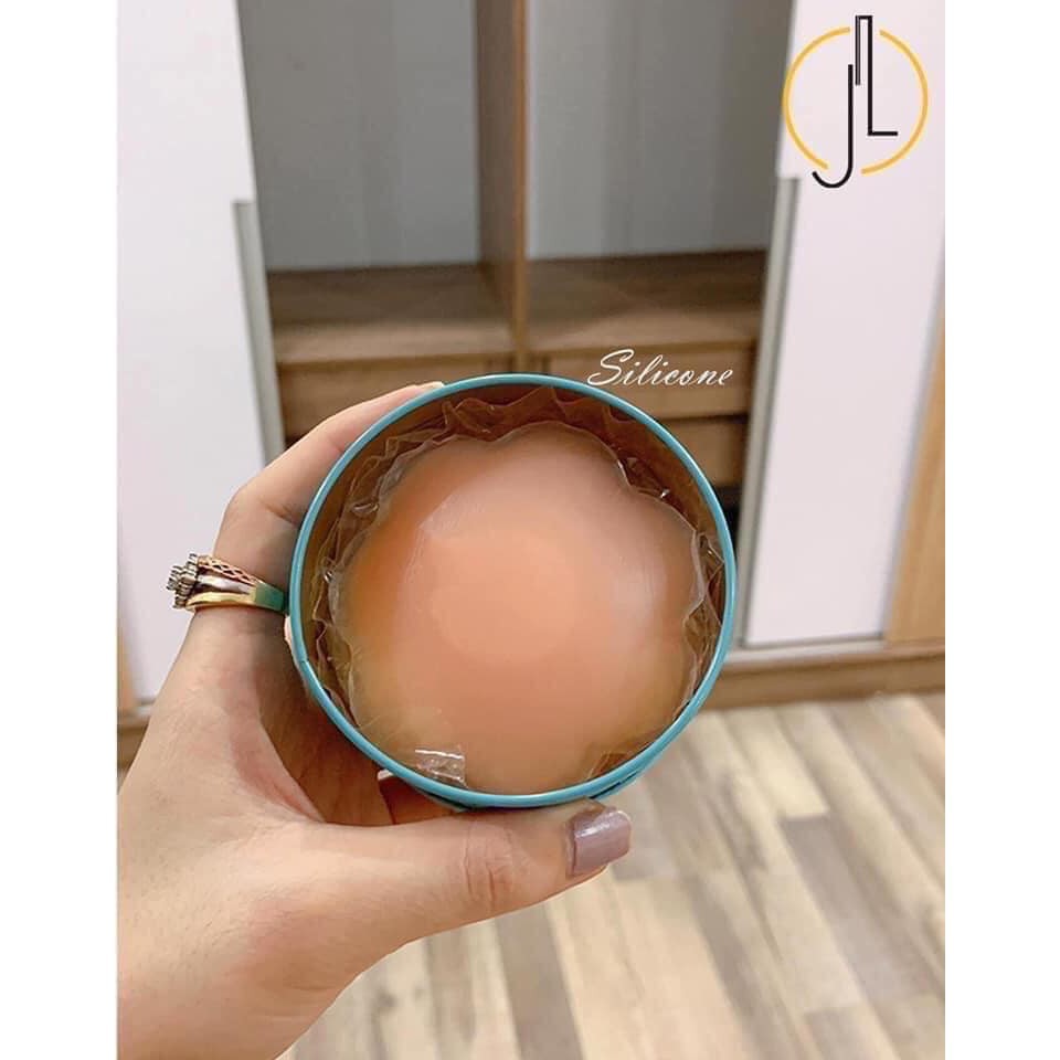 Hộp Nhũ Hoa Silicon Màu Xanh 5 Đôi Cực Chất