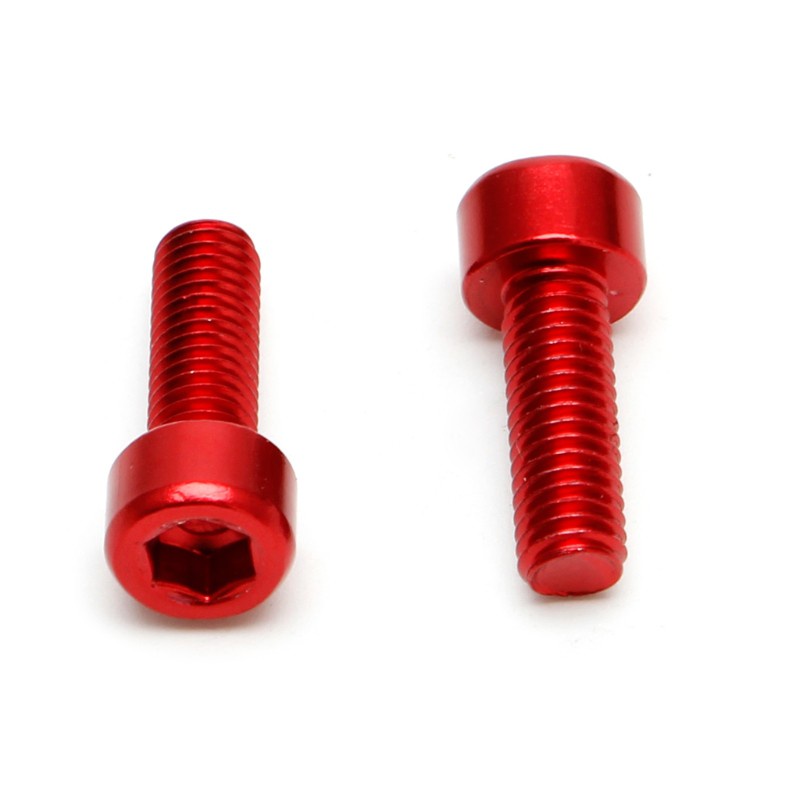 Cặp ốc vít M5 bằng hợp kim nhôm gắn giá đỡ giữ bình nước cho xe đạp