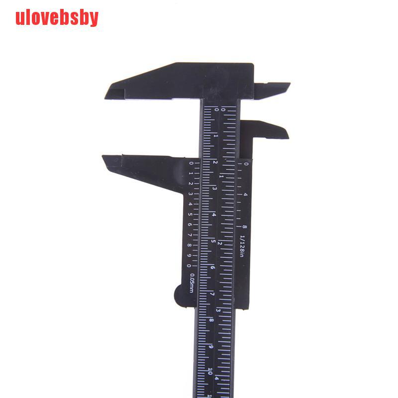 1 Thước Đo Dạng Trượt 6 Inch 150mm Bằng Nhựa Chất Lượng Cao
