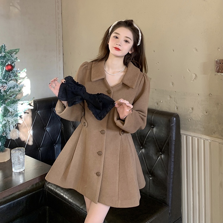 🍓🍂Áo Khoác Len Nơ Rời Phong Cách Tiểu Thư Nhẹ Nhàng 🍂🍓