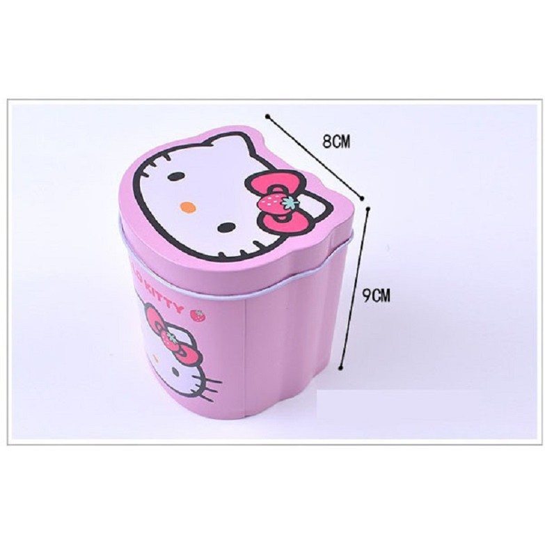 [Gía Rẻ] HỘP CHUN BUỘC TÓC HELLO KITTY 2000 DÂY GIÁ XƯỞNG [Hot]