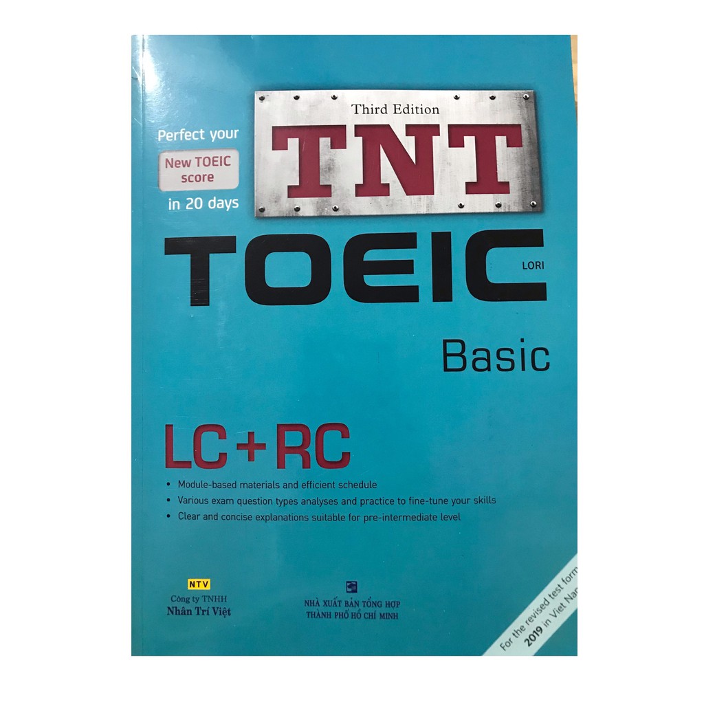 Sách -TNT TOEIC Basic (Third Edition) (Kèm file MP3)