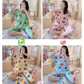 Bộ thun ngố mặc nhà