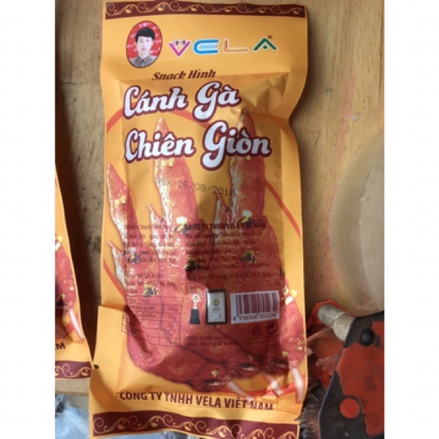 Bịch 30 gói snack cánh gà chiên giòn siêu ngon