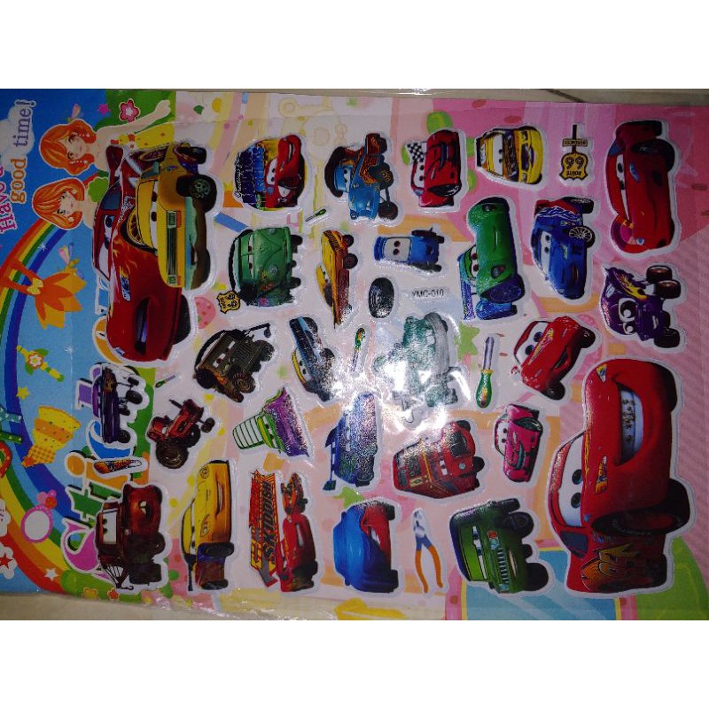 Hình dán sticker A4 dán 5D