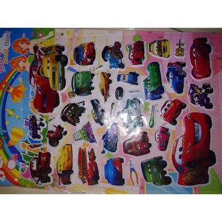 Hình dán sticker a4 dán 5d