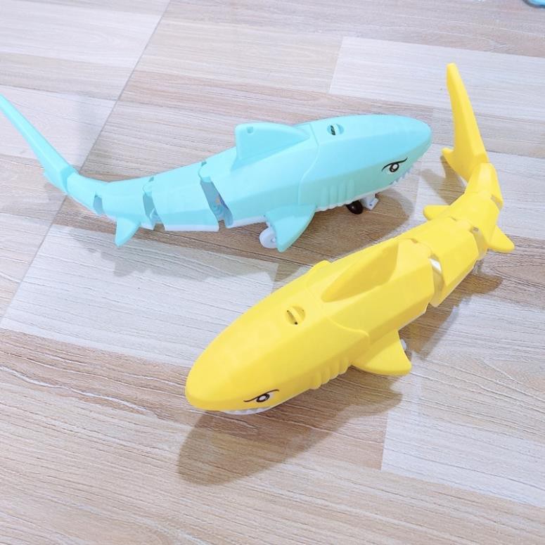 ĐỒ CHƠI! CÁ MẬP CHẠY PIN PHÁT SÁNG CHO BÉ  SHOP MẸ BÚN