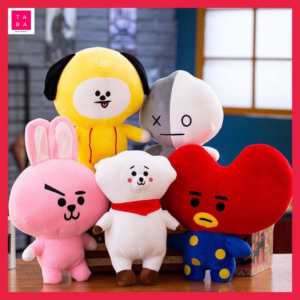 Gấu bông ,gấu bts- BTS CHIMMY - Jimin (vàng) - Tara Shop