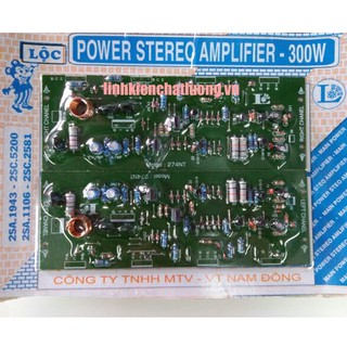 Mạch khuếch đại công suất Ampli 300W 274NT Song Mã