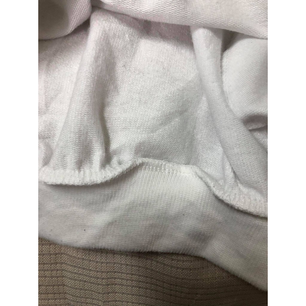 AH171 Áo nỉ mũ Hoodies trắng phom to rộng sz SML hàng2hand