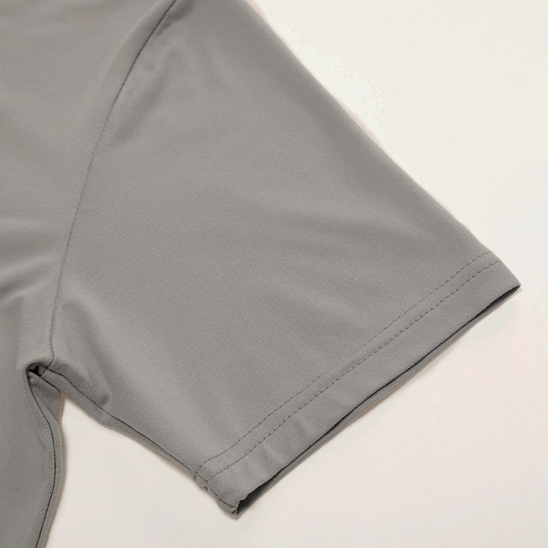 Áo thun thể thao dáng ôm đơn giản thoải mái cho nam