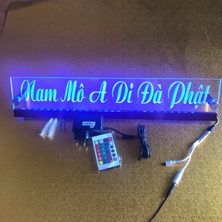 CHỮ ĐIỆN : NAM MÔ A DI ĐÀ PHẬT - treo tường