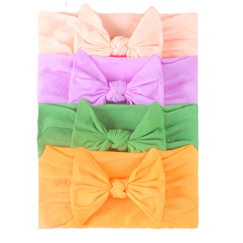 Set 4 Băng Đô Nơ Xinh Xắn Dành Cho Bé Gái