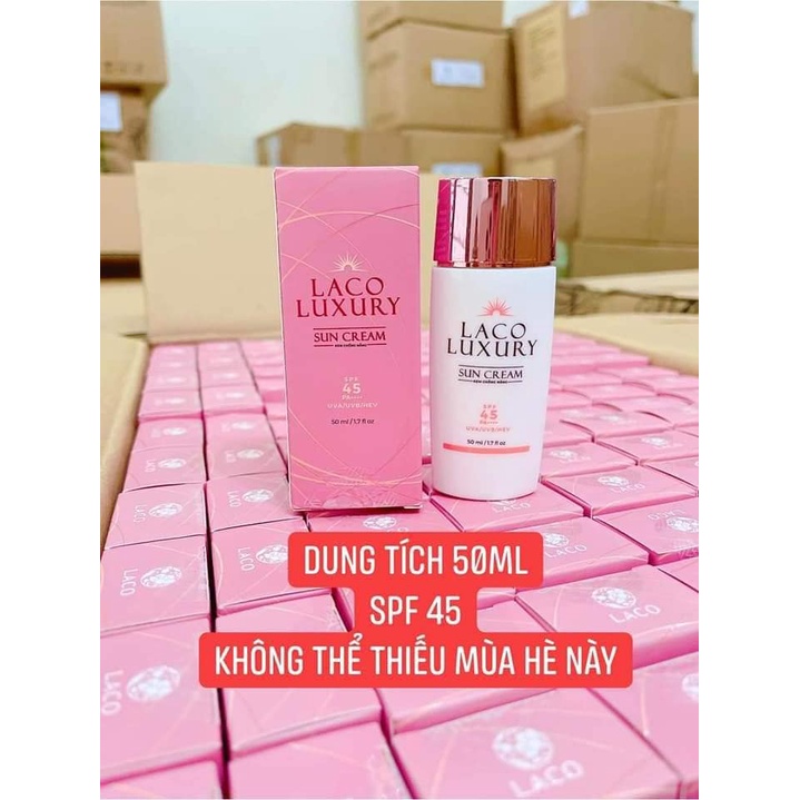 [Chính hãng] Kem chống nắng Laco Luxury Sun Cream lọ 50ml