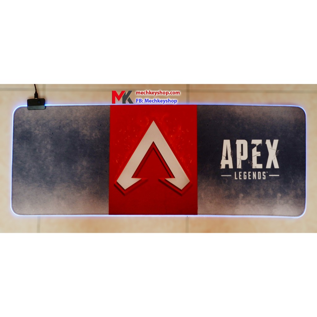 Tấm lót chuột Apex Legends RGB 800x300x4 mm, lót mềm dẻo