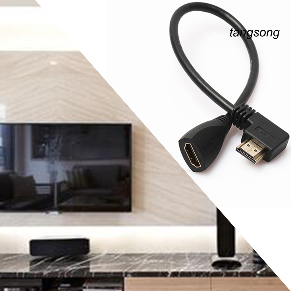 Cáp Chuyển Đổi Ts-90 Độ Sang Hdmi-Compatible Male Sang Hdmi-Compatible Female