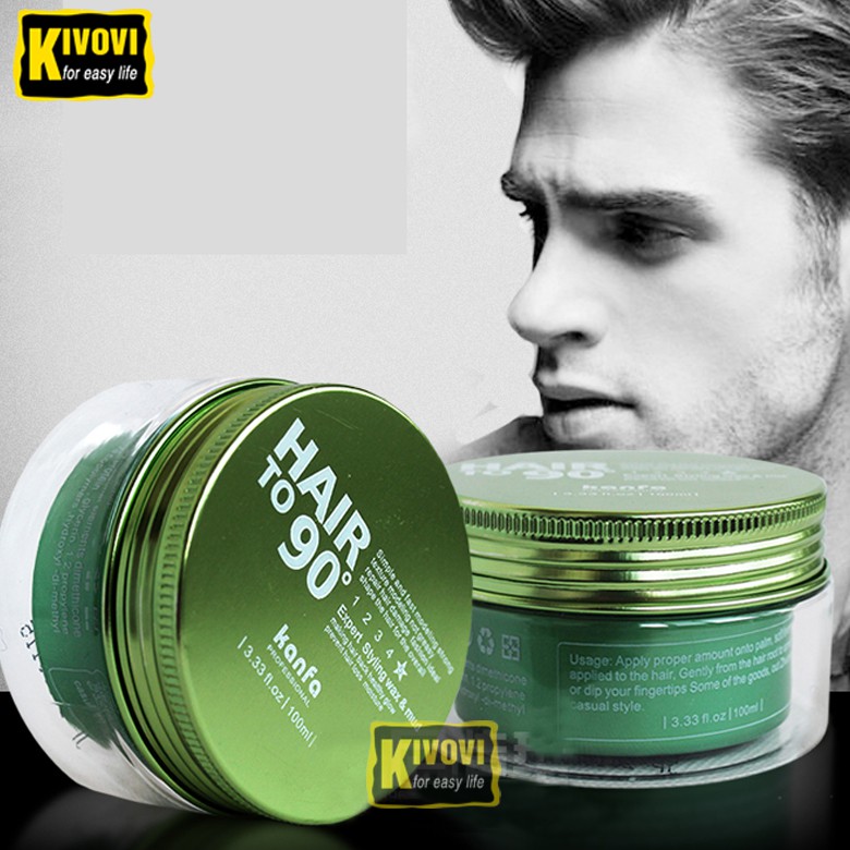 Sáp Vuốt Tóc Kanfa Hair to 90 - Wax Vuốt Tóc Nam / Giữ Nếp / Làm Tóc Vuốt Dựng 90 Độ - Kivovi