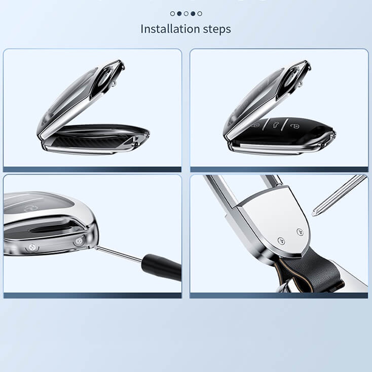 Vỏ Bọc Chìa Khóa Bằng Kim Loại Cho MG All New MG5 2022