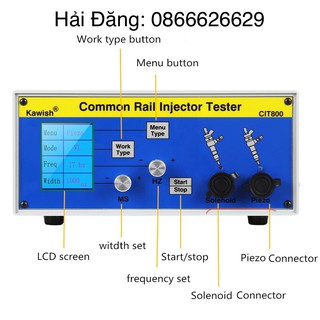 Thiết Bị Kiểm Tra Kim Phun Máy Dầu