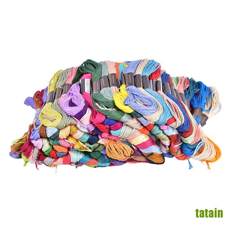 Bộ 150 Cuộn Chỉ Thêu Nhiều Màu Sắc