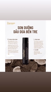 Son dưỡng dầu dừa Bến Tre Cocoon.
