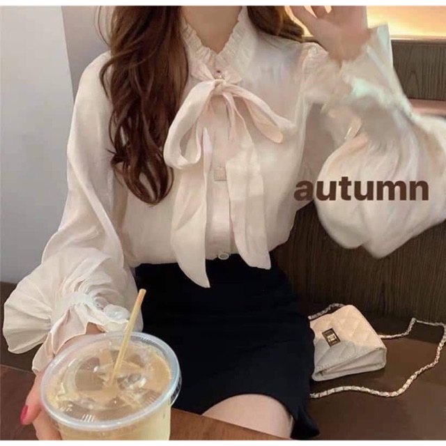 Sơ Mi Lụa Bóng Tiểu Thư Hàng Quảng Châu oder