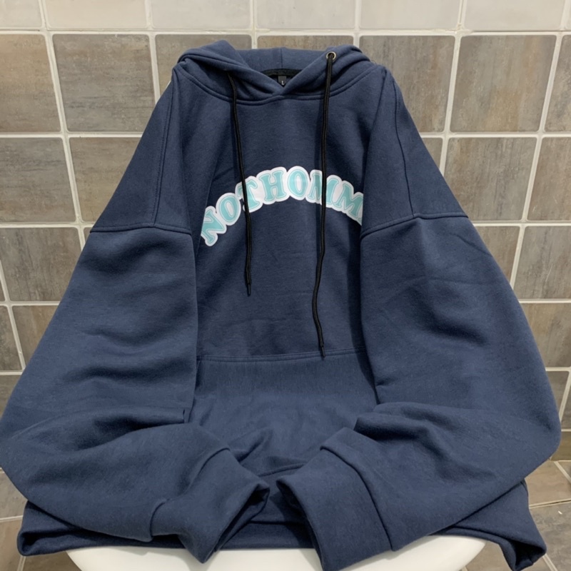Áo Hoodie Nỉ lót bông form rộng NOTHOMME unisex (nam nữ mặc được) | BigBuy360 - bigbuy360.vn