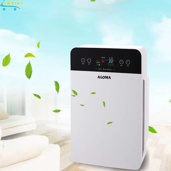 Máy lọc không khí siêu âm Aloma Air Purifier lọc bụi siêu vi Pm 2.5