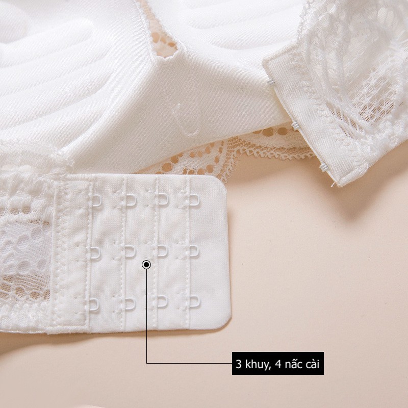 Áo Lót Su Pha Ren Quả Ngang Đệm Bàn Tay 2 Cm Nâng Ngực A408 | BigBuy360 - bigbuy360.vn