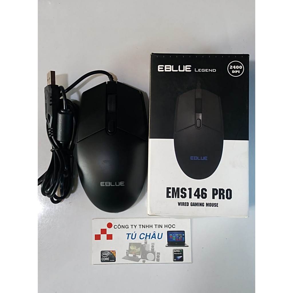 Chuột máy tính có dây EBlue Legend EMS-146BK -Gaming Mouse