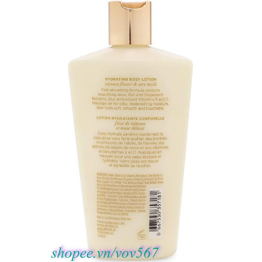 Sữa Dưỡng Thể 250ml Victoria’s Secret Amber Romance Lotion, vov567 Hàng Chính Hãng Giá Sỉ.