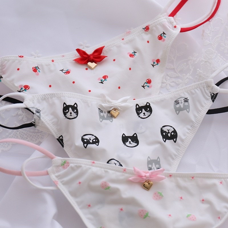 Quần Lót Lọt Khe TOPBRA Chất Ren Lưới Mát Quần Lót Sexy Dễ Thương QL68