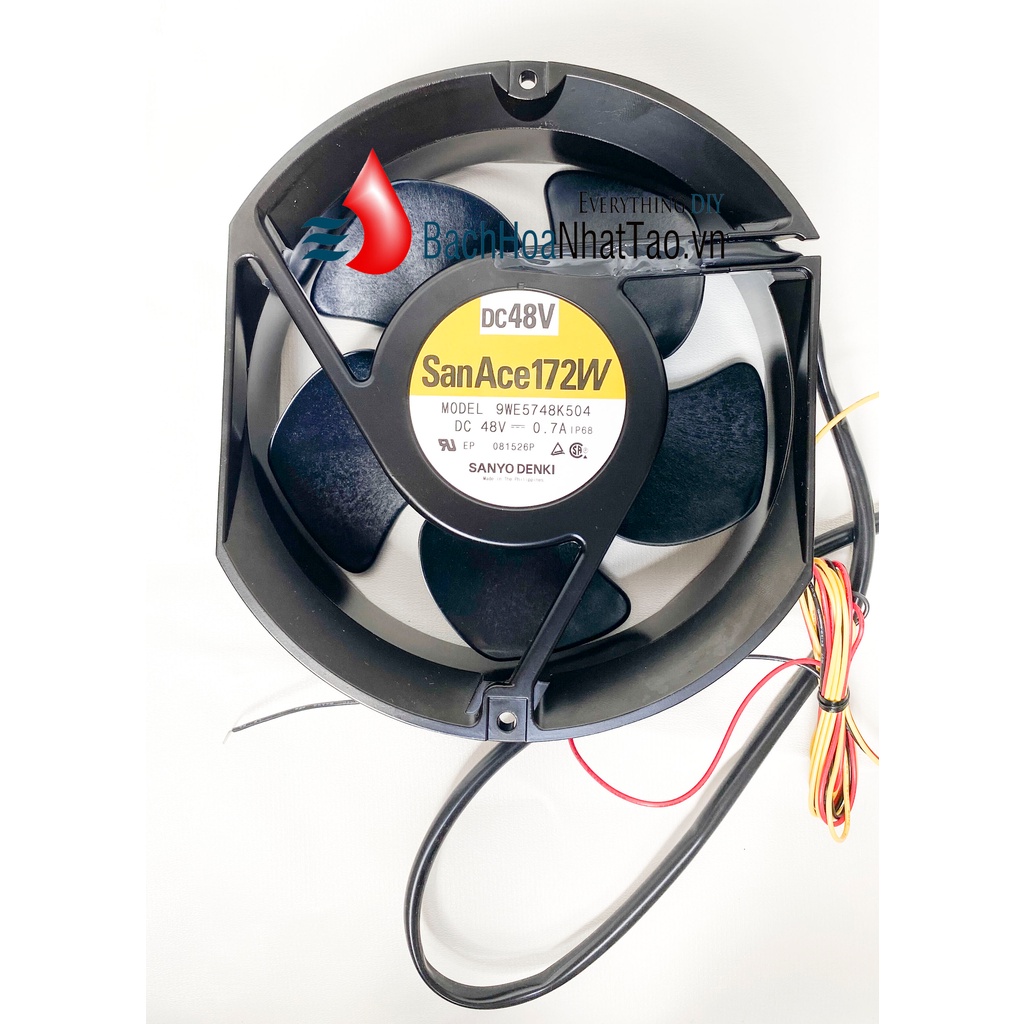 Quạt SanAce 48v 0,7a IP68 chống ẩm mới 100%