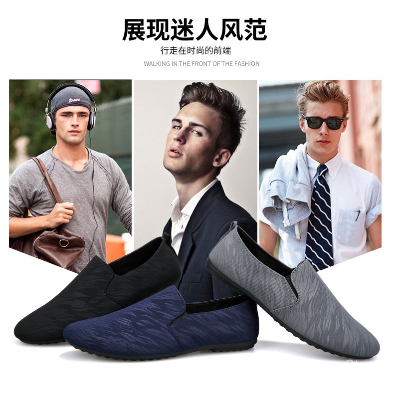 Giày lười nam  thời trang Giày đi thuyền  giày lười  một bàn đạp  giày nam thường