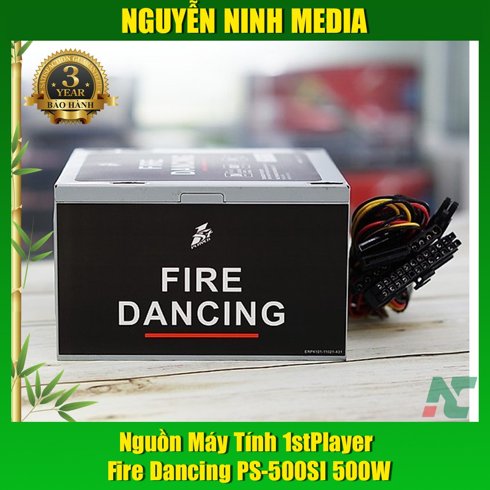 Nguồn Máy Tính Văn Phòng 1stPlayer Fire Dancing PS-500SI 500W