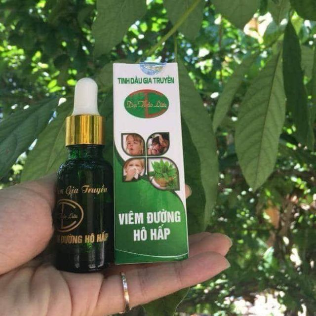 Tinh dầu viêm đường hô hấp