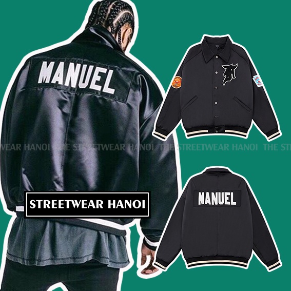 ™[MIRROR QUALITY]  - Áo Khoác Bomber FEAR OF GOD Satin MANUEL, Áo jacket FOG