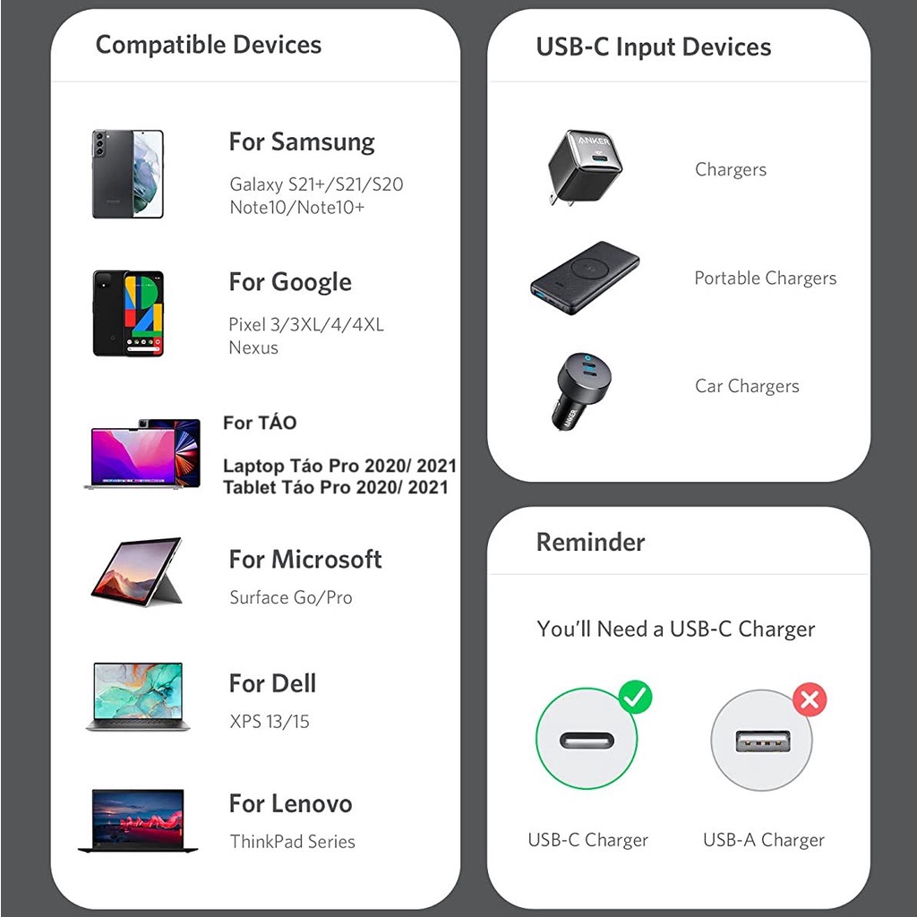 Cáp sạc nhanh ANKER 643 Flow USB-C to USB-C 100W PD/PPS dài 1.8m - A8553 Hàng chính hãng phân phối uỷ quyền